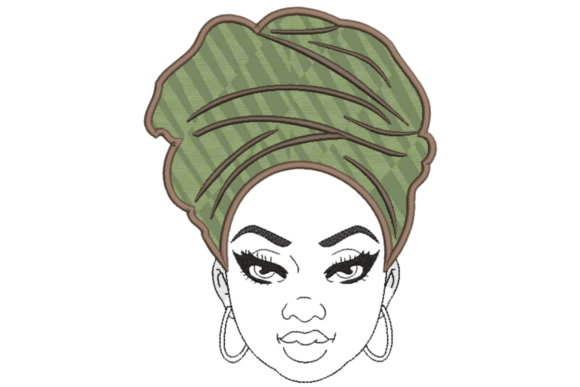 Afro Lady Applique Design Review