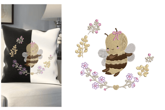 Baby Bee Embroidery Design Review
