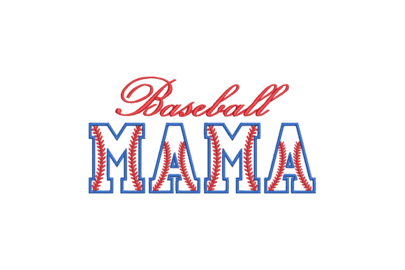 Baseball MAMA Applique Review