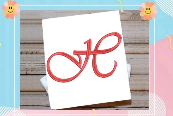 Beautiful Monogram H Letter