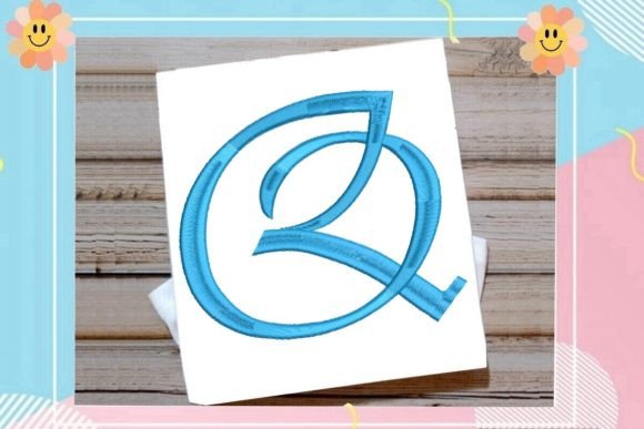 Beautiful Monogram Q Letter