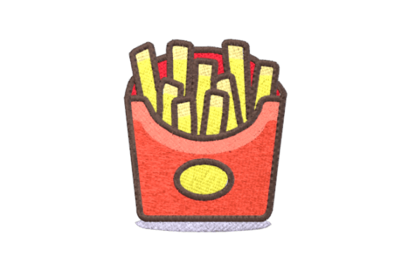 French Fries Embroidery Design Review