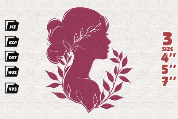 Girl with Flower
