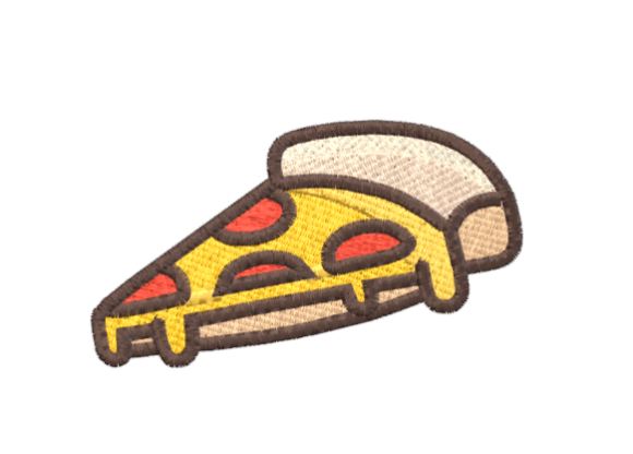 Pizza Emoji Embroidery Design Review