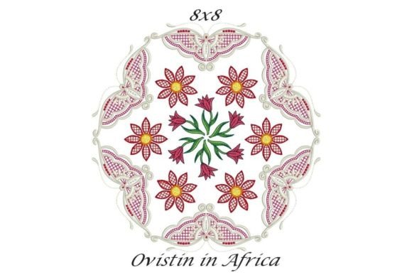 Stunning Floral Quilt Block 2